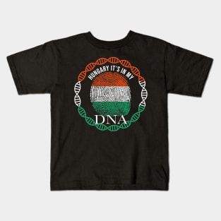 Hungary Its In My DNA - Gift for Hungarian From Hungary Kids T-Shirt